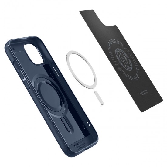 Spigen Mag Armor Case with MagSafe for iPhone 15 Plus - Blue