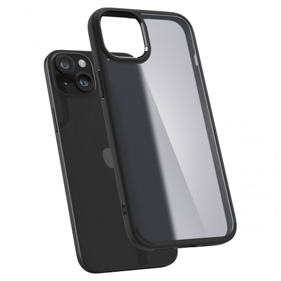 Spigen Ultra Hybrid iPhone 15 Plus Case - Black