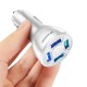 Wozinsky WCCAW 50W 4x USB-A QC car charger - white