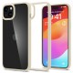 Spigen Crystal Hybrid iPhone 15 Plus Case - Transparent Beige