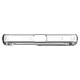 Spigen Ultra Hybrid S MagSafe Case with Stand for iPhone 15 Pro - Transparent