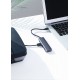 Ugreen USB Type C HUB - 4x USB 3.2 Gen 1 with USB-C power port gray (CM219 70336)
