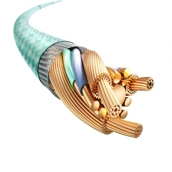 Joyroom Multi-Color Series S-A34 USB-A / Lightning 3A cable 1m - pink