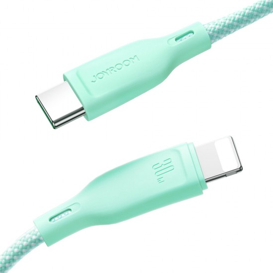 Joyroom Multi-Color Series S-A34 USB-A / Lightning 3A cable 1m - pink