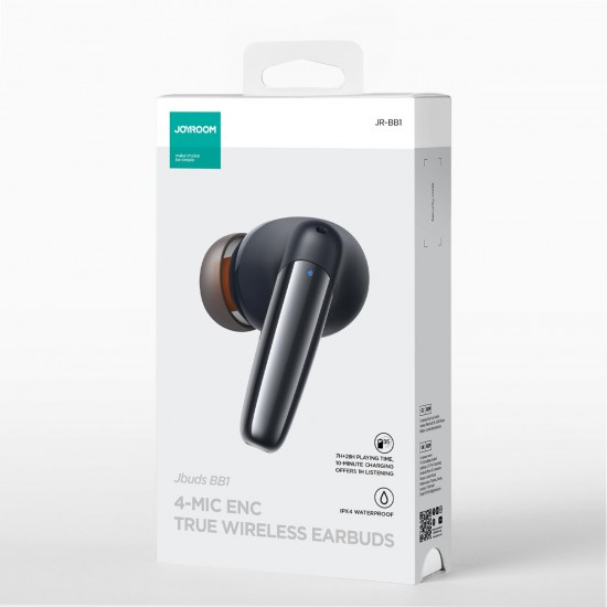 Joyroom Jbuds Series JR-BB1 TWS In-Ear Wireless Headphones - Black