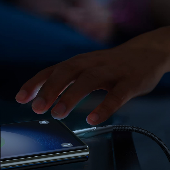 Joyroom Pioneer Series SA31-AC6 USB-A / USB-C Cable 100W 1.2m - Black