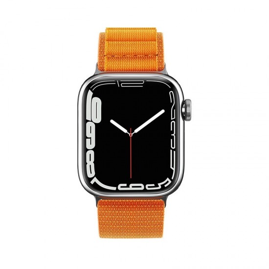 Alpine strap with steel buckle for Apple Watch 42/44/45/49 mm - orange