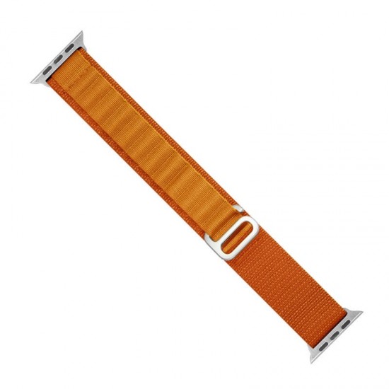 Alpine strap with steel buckle for Apple Watch 42/44/45/49 mm - orange