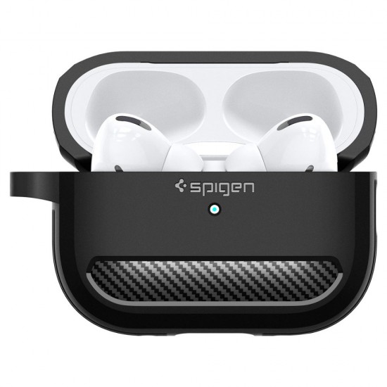 Spigen Rugged Armor Case for Apple AirPods Pro 1 / 2 - Matte Black