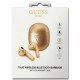Guess Triangle Logo Bluetooth TWS Wireless Headphones - Gold