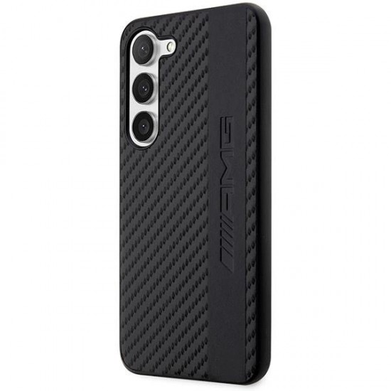 AMG AMHCS23MBLSCA S23+ S916 black/black hardcase Carbon Stripe&Embossed