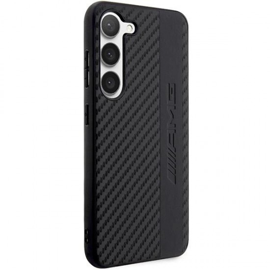 AMG AMHCS23MBLSCA S23+ S916 black/black hardcase Carbon Stripe&Embossed