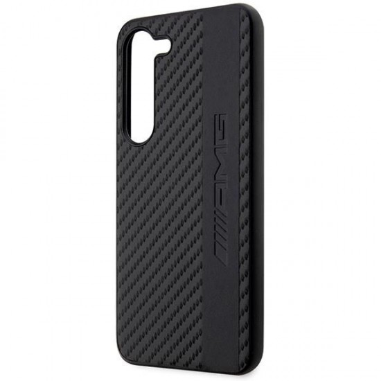 AMG AMHCS23MBLSCA S23+ S916 black/black hardcase Carbon Stripe&Embossed