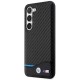 BMW Leather Carbon case for Samsung Galaxy S23+ - black
