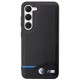 BMW Leather Carbon case for Samsung Galaxy S23+ - black