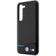 BMW Leather Carbon case for Samsung Galaxy S23+ - black