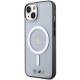 BMW Silver Ring MagSafe case for iPhone 14 Plus - transparent