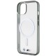 BMW Silver Ring MagSafe case for iPhone 14 Plus - transparent