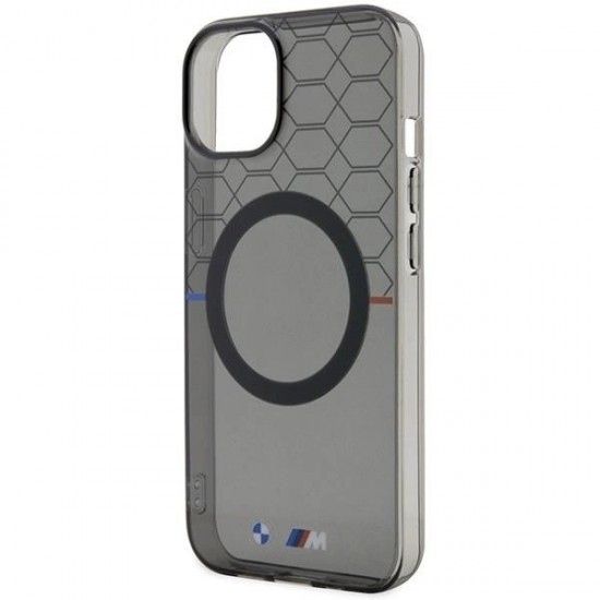 BMW Pattern MagSafe case for iPhone 14 Plus - gray