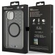 BMW Pattern MagSafe case for iPhone 14 Plus - gray