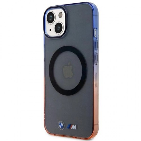 BMW Gradient Bumper MagSafe case for iPhone 14 Plus - gray
