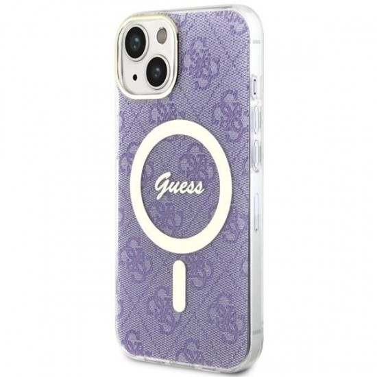 Guess 4G MagSafe case for iPhone 14 - purple