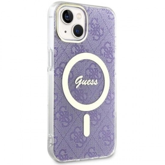 Guess 4G MagSafe case for iPhone 14 - purple