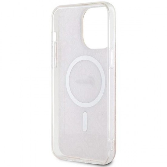 Guess 4G MagSafe case for iPhone 14 Pro Max - pink