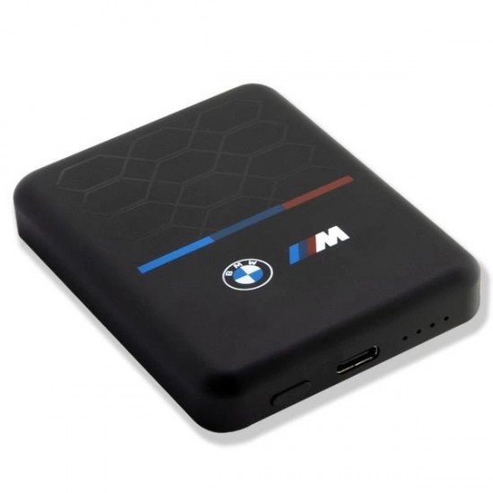 BMW M Collection MagSafe 5W 3000mAh Inductive Power Bank - Black