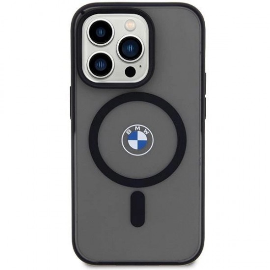 BMW Signature MagSafe Case for iPhone 14 Pro - Black