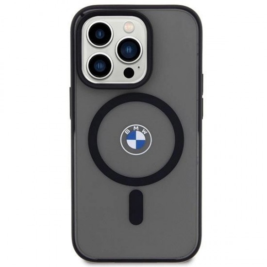 BMW Signature MagSafe Case for iPhone 14 Pro Max - Black