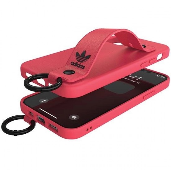 Adidas OR Hand Strap Case for iPhone 12 / iPhone 12 Pro - pink