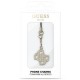 Guess case GUCPM4GID Phone Strap 4G Glitter Charm