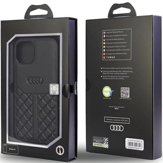 Audi Genuine Leather iPhone 14 6.1