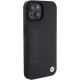 BMW MagSafe Leather Hot Stamp case for iPhone 15 Plus - black