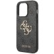 Guess 4G Big Metal Logo case for iPhone 15 Pro Max - gray