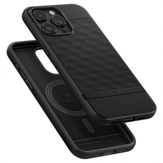 Caseology Parallax Mag Case with MagSafe for iPhone 15 Pro - Matte Black