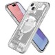 Spigen Ultra Hybrid Mag Case with MagSafe for iPhone 15 Plus - White (Zero One Pattern)