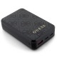 Guess Powerbank 18W GUPB10DP4GEGK 10000mAh black/black 4G Leather Metal Logo