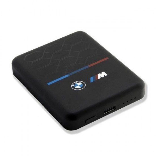 BMW M Collection MagSafe 15W 3000mAh Inductive Power Bank - Black