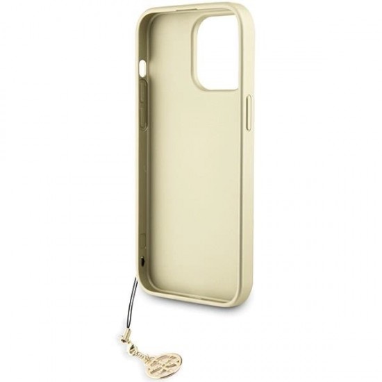 Guess 4G Charms Collection case for iPhone 15 Pro Max - gray
