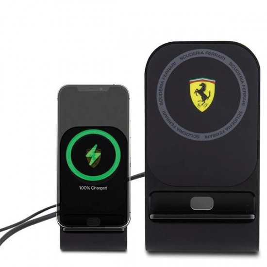 Ferrari nice. induction FEMFBMALK 15W black/black 2023 Collection MagSafe