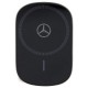 Mercedes MEWCCGSLK 15W induction holder for air vent/glass black/black Silver Stars MagSafe