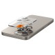 Spigen Optik.tR EZ Fit Camera Protector for iPhone 14 Pro / Pro Max / 15 Pro / Pro Max - Natural Titanium 2 pcs.