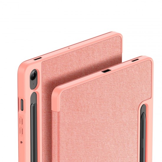 Dux Ducis Domo eco-leather case with stand for Samsung Tab S9 FE+ - pink