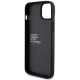 BMW Leather Carbon case for iPhone 15 Plus - black
