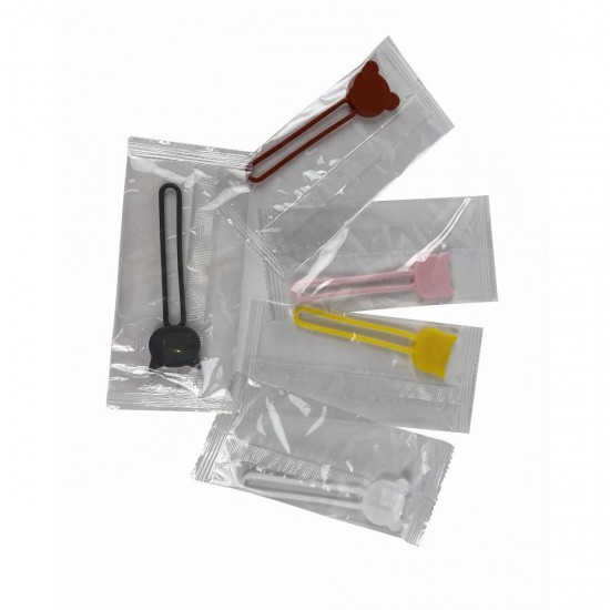 Silicone cable reel - pink