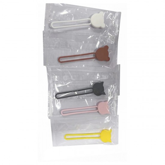 Silicone cable reel - gray