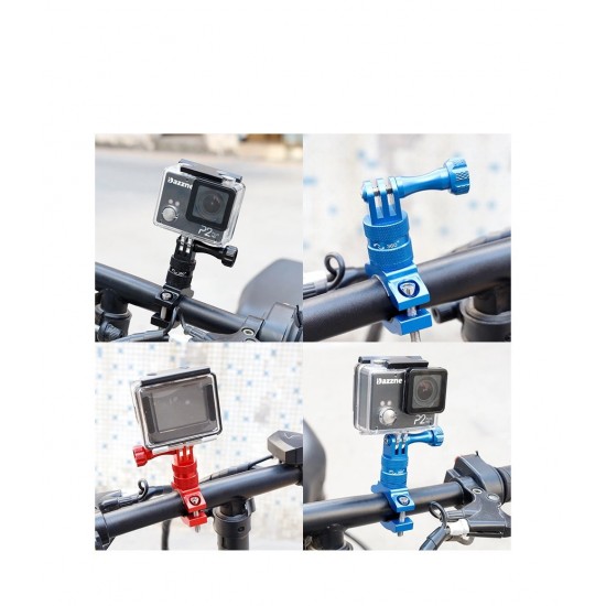 Sports camera holder for a bicycle