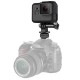 Phone/Sports Camera Holder with Adapter - Black